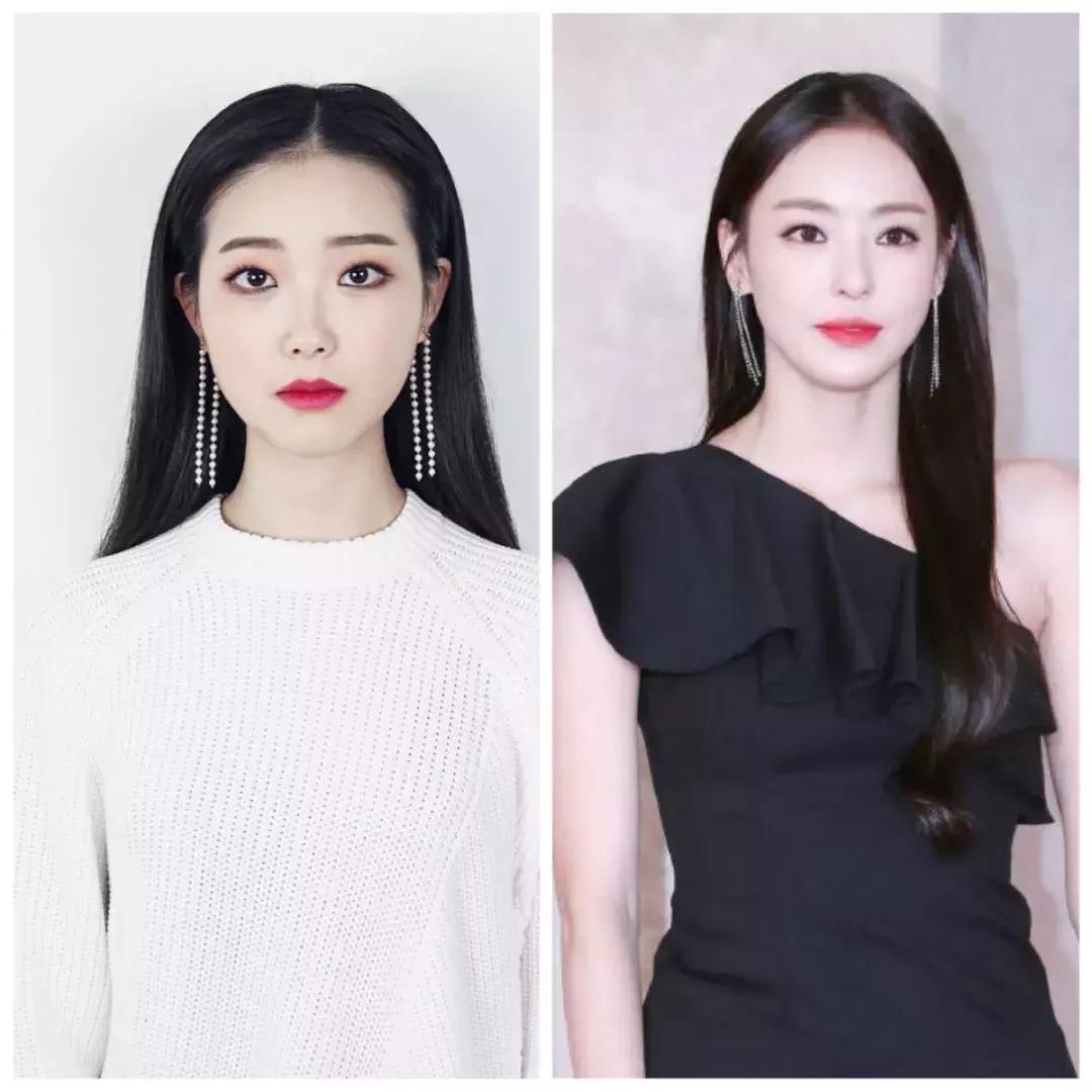 单眼皮御姐装妆容新手,同一个人御姐妆容与萝莉妆容对比