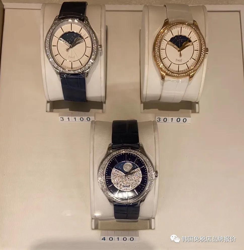 piaget伯爵女士全新珠宝腕表,品牌伯爵piaget系列altiplano腕表