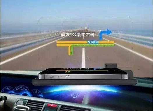 车载导航怎么用抬头显示器,汽车抬头显示器能显示导航路线吗
