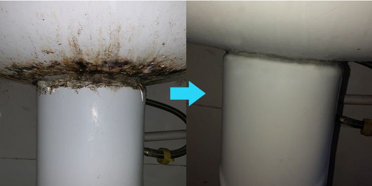 厨房水槽玻璃胶发霉怎样清洁,厨房水槽台下盆玻璃胶发霉