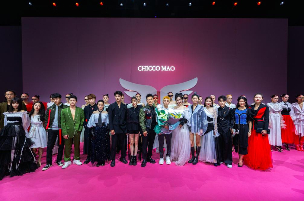 chiccomao明星穿搭,中国国际时装周chicco