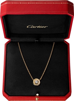 卡地亚钻石项链真假鉴别,卡地亚牛头款白金钻石项链