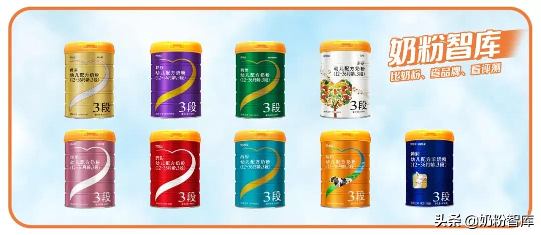 完达山奶粉深度测评,2018完达山奶粉各个系列的区别