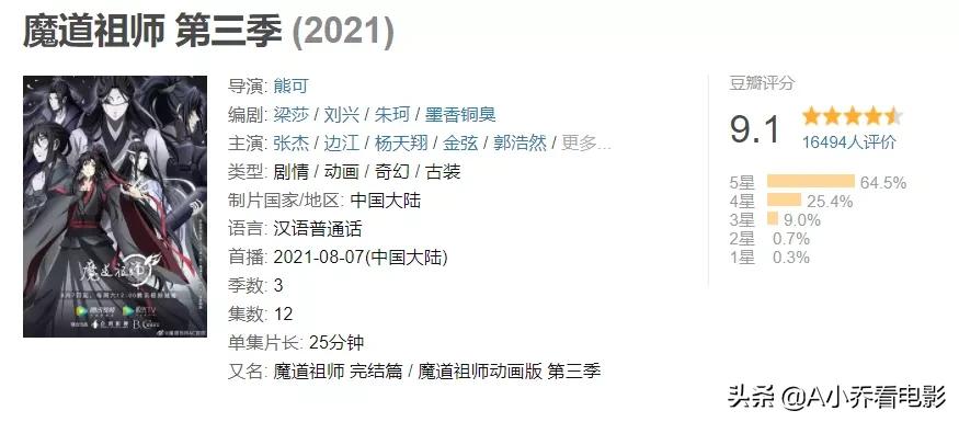 魔道祖师还有没有后续啊,魔道祖师动漫第三季完结