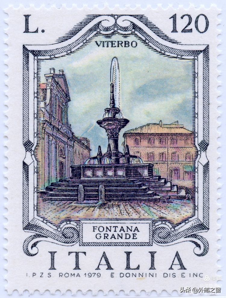 1987年意大利艺术文化遗产邮票,意大利稀少邮票