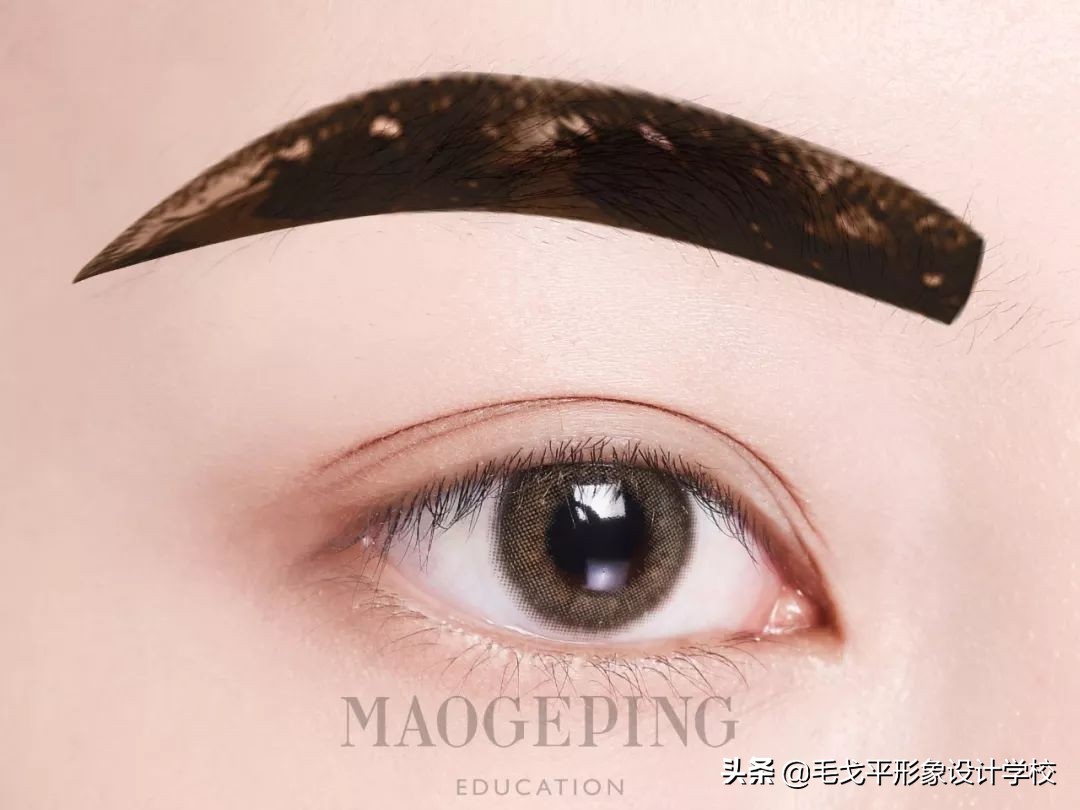 眉毛如何画棕色,眉毛怎么画好看要遮瑕膏吗