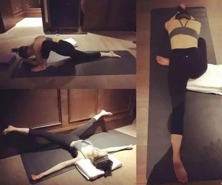 睡前趴一趴瘦全身的正确姿势,每天睡前靠墙抬腿15分钟