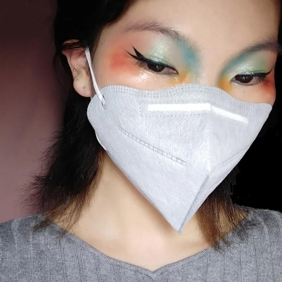 口罩也挡不住我的美，切磋1/2张脸你选谁