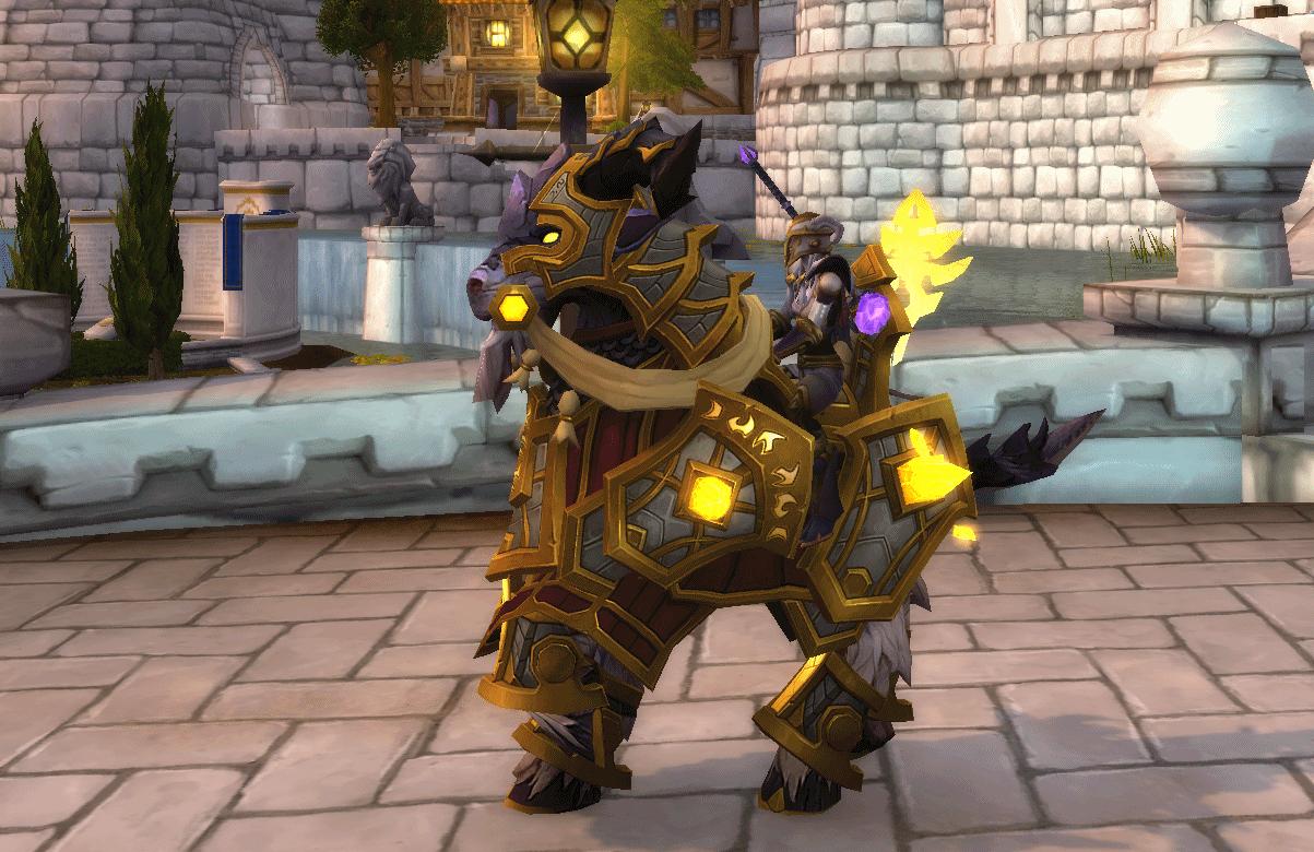 魔兽世界光铸德莱尼传承护甲套装,魔兽世界塔布羊坐骑