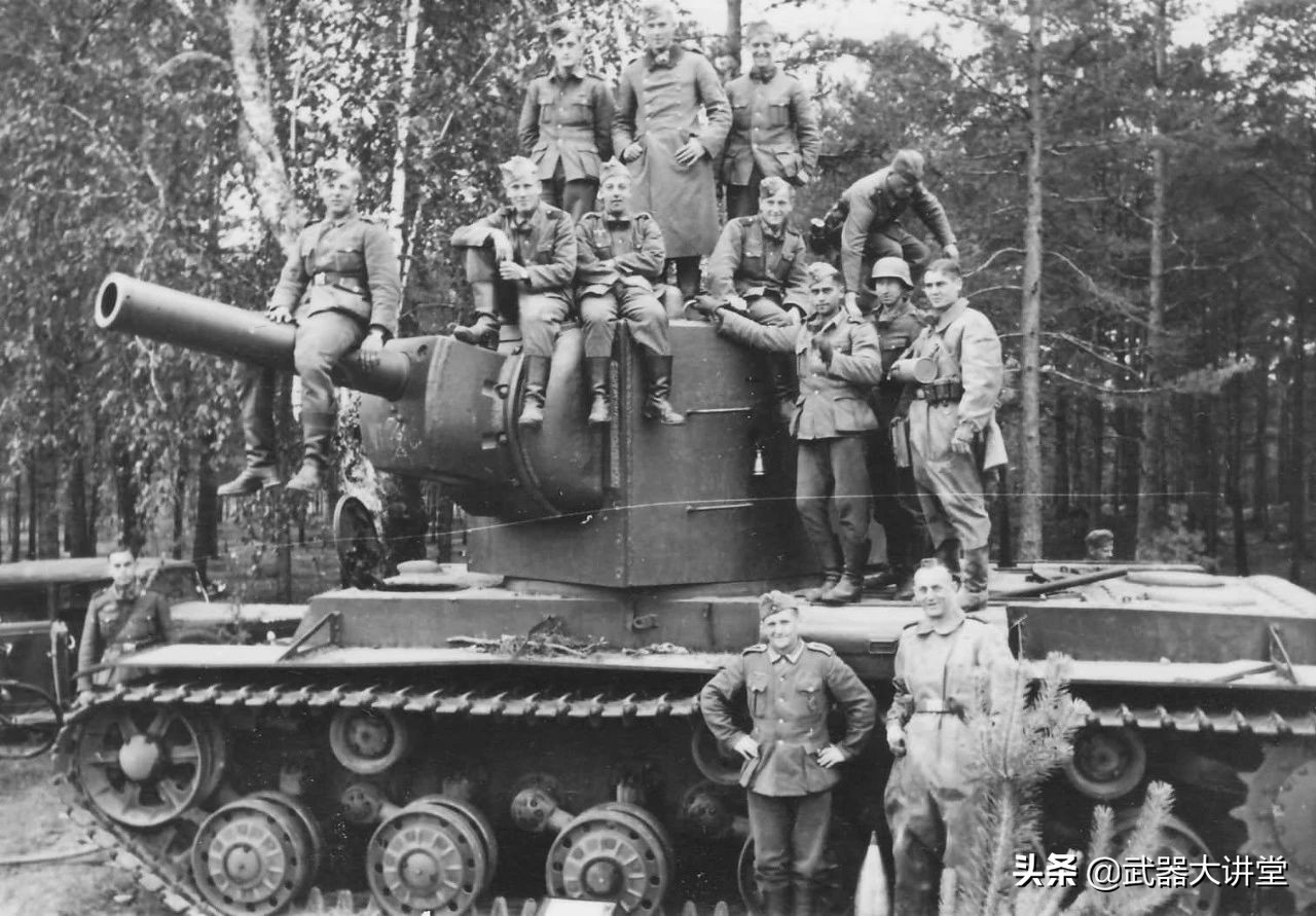 二战苏联10大恐怖重型坦克,二战苏联重型坦克kv2