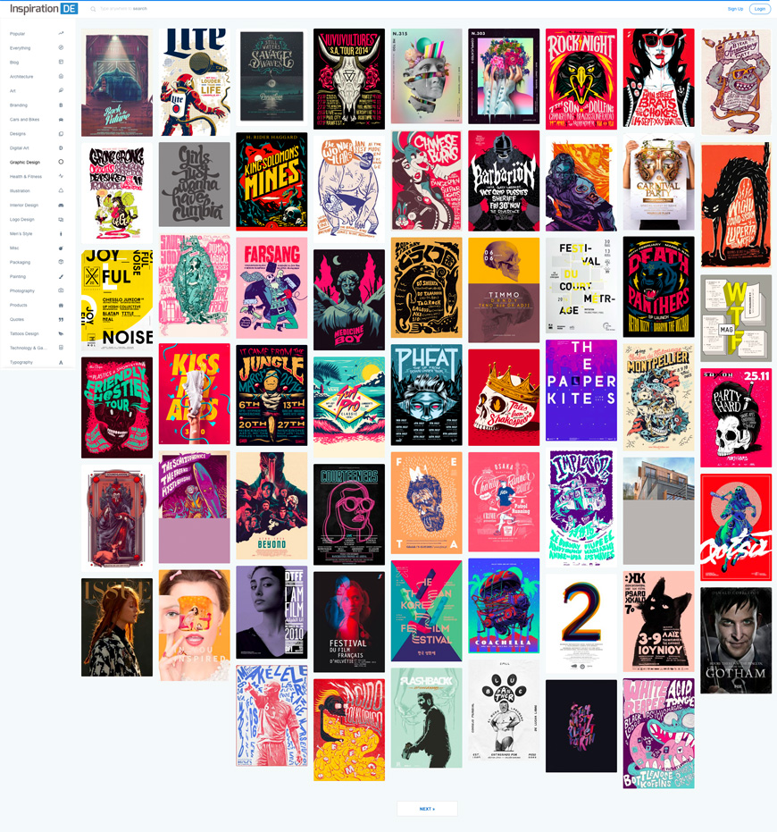 海报灵感网站,海报设计灵感网站整理