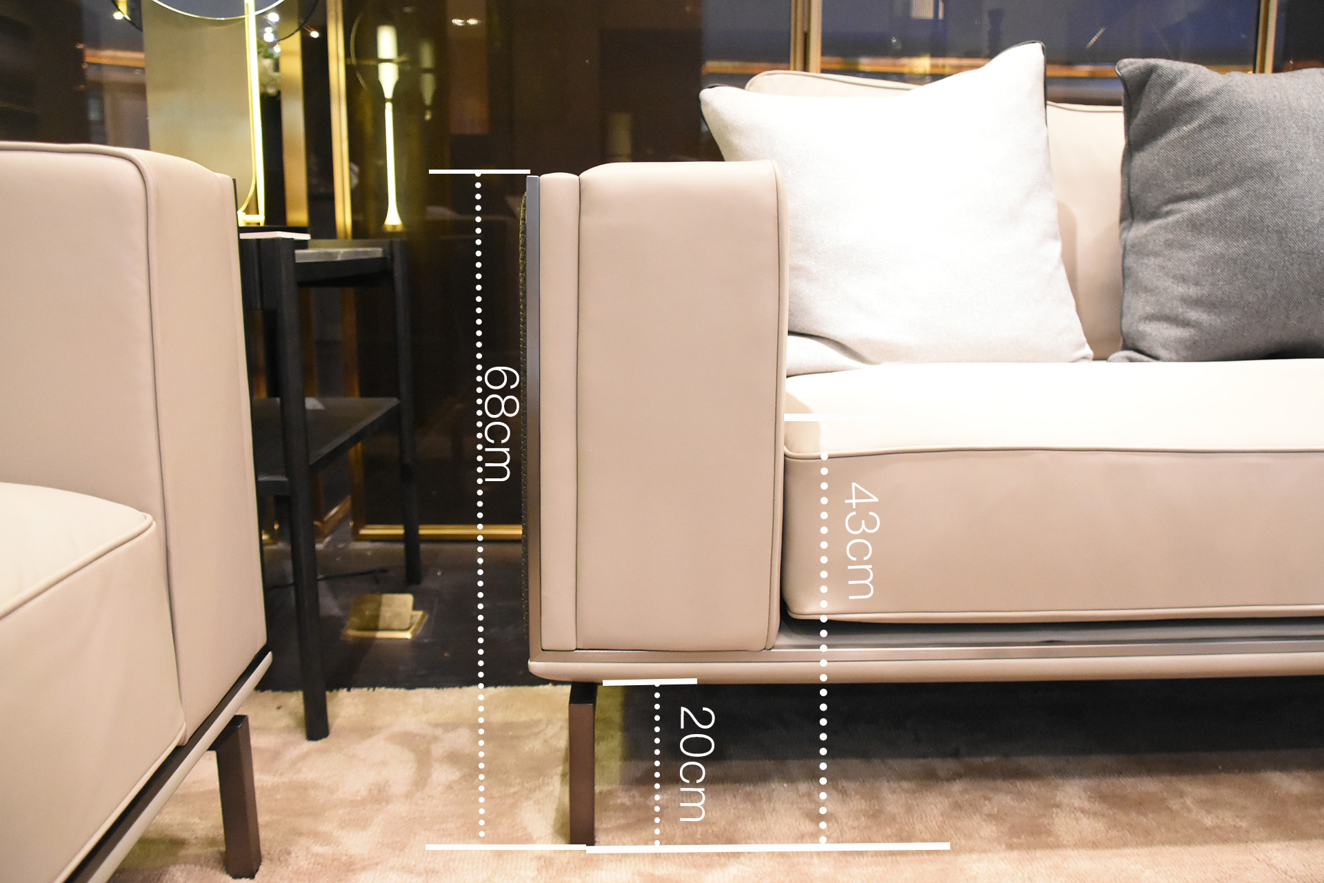 卡缤沙发,卡缤美学家居效果图