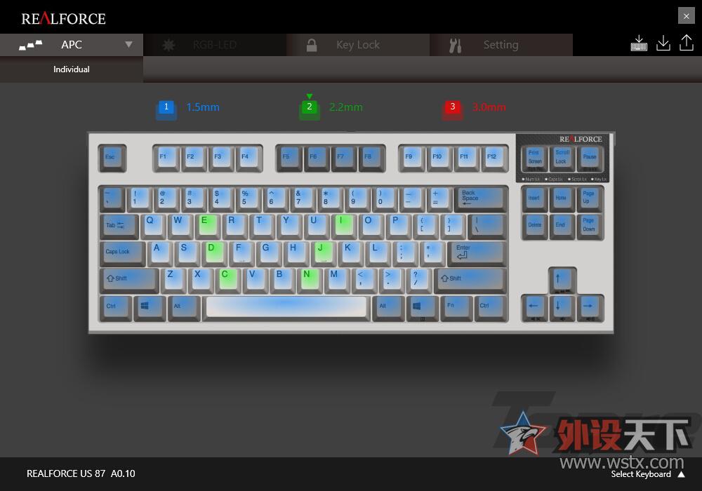 realforce键盘,realforcepfu87键盘评测