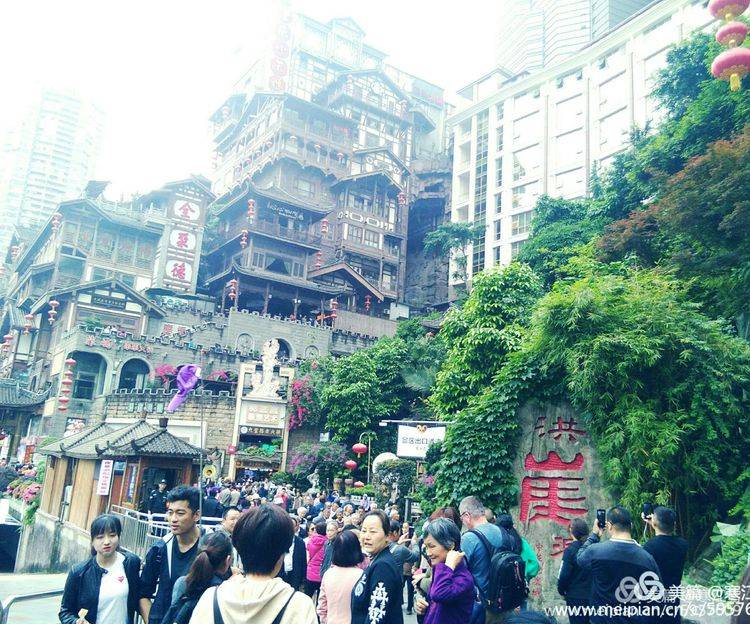 重庆网红景点城市之眼,重庆网红之城有多火