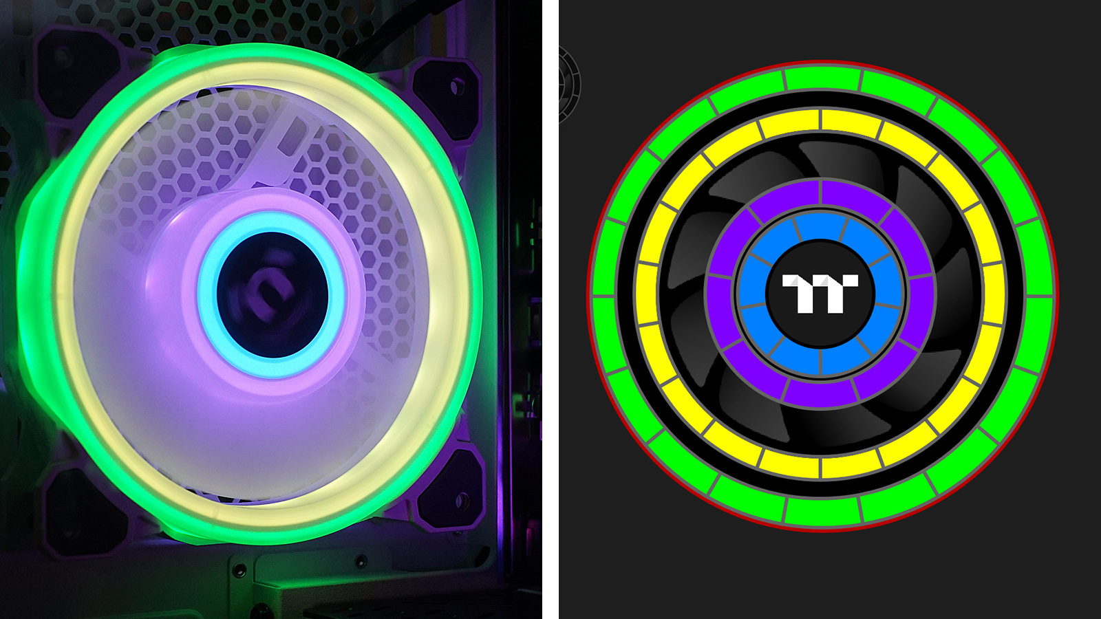 秀桌面：送老婆RGB全家桶PC，钱都花在光效上的感觉真棒