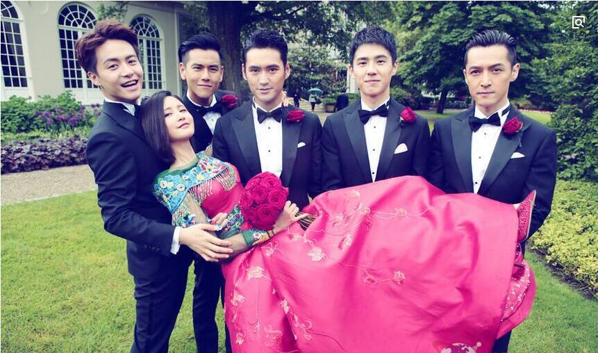 娱乐圈明星婚纱照,明星婚纱摄影前十名