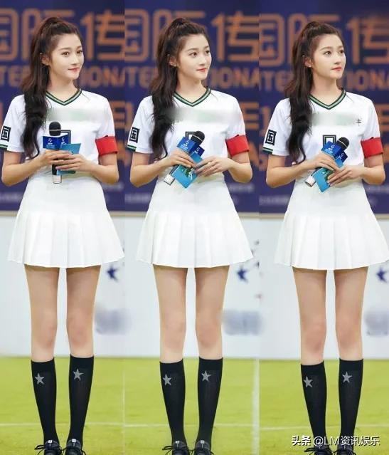 关晓彤足球宝贝造型,关晓彤足球宝贝装