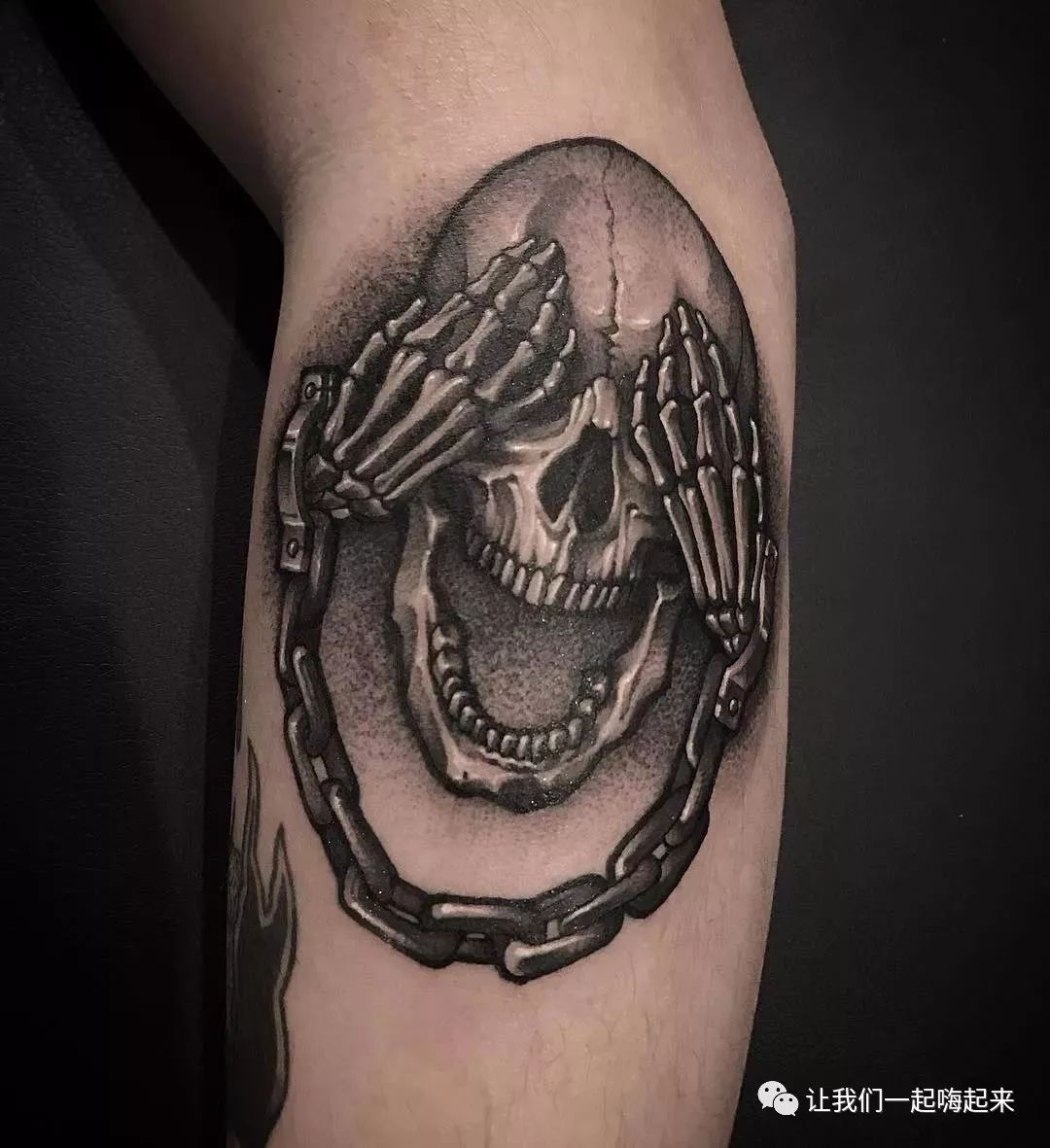 暗黑风格的纹身,暗黑风格纹身简洁