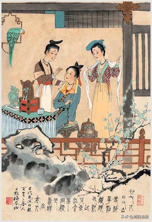 中国古代单人画,中国古代有趣的画