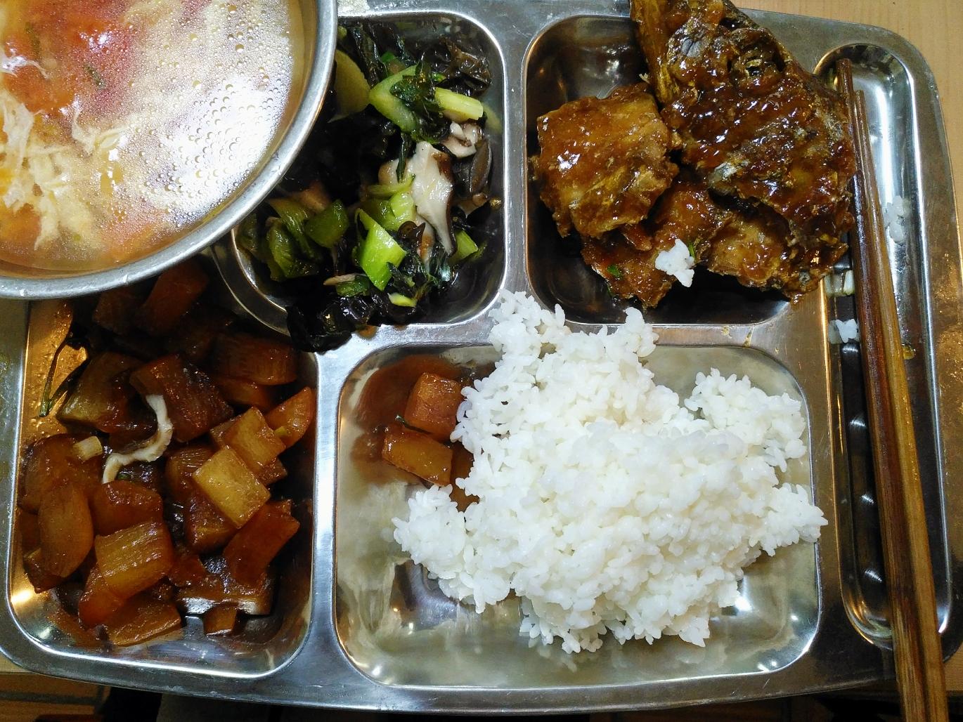 日韩幼儿园伙食,中日韩学生餐对比