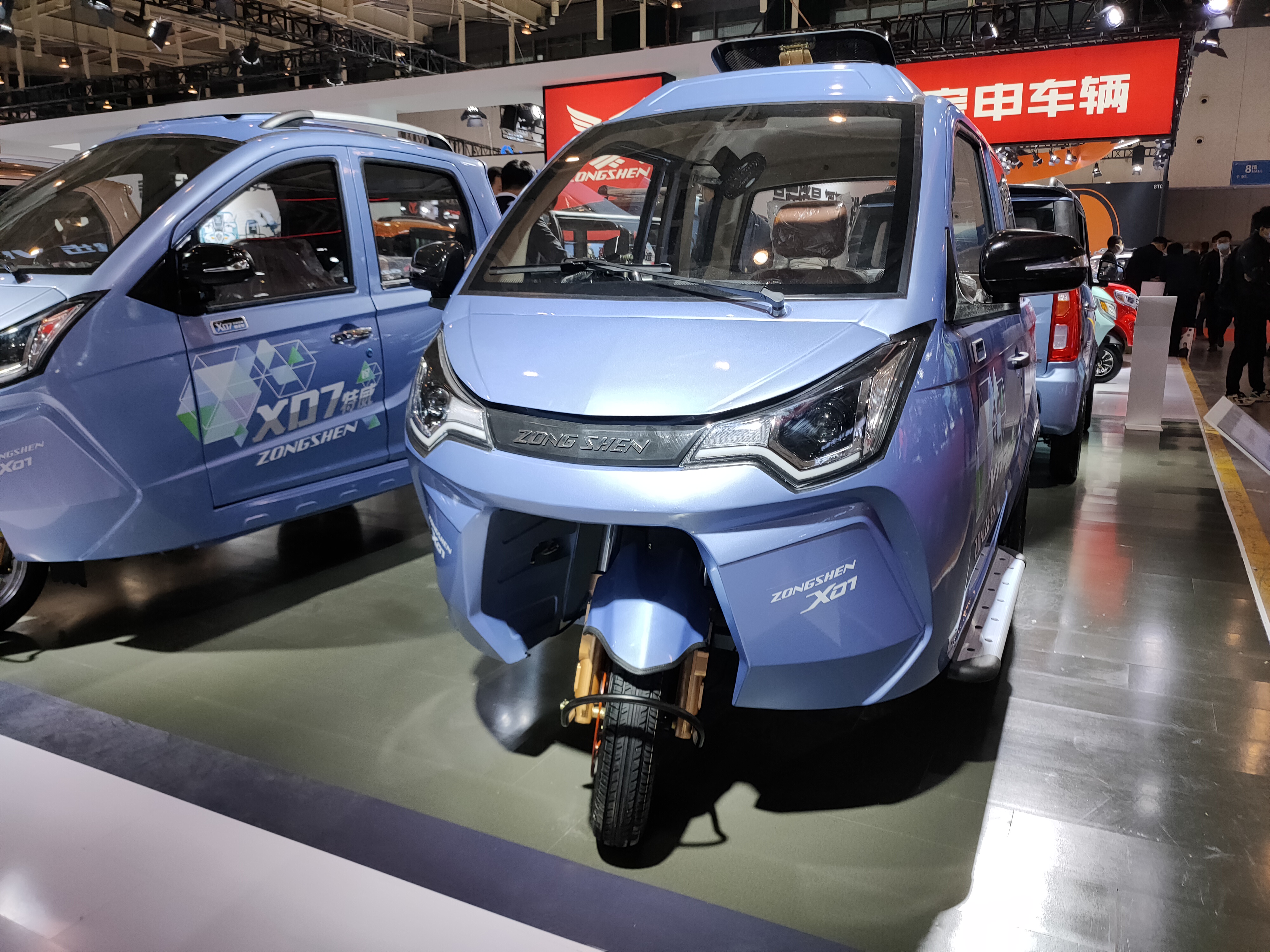 双排座宗申电动三轮皮卡详细介绍,宗申锂电池72v220