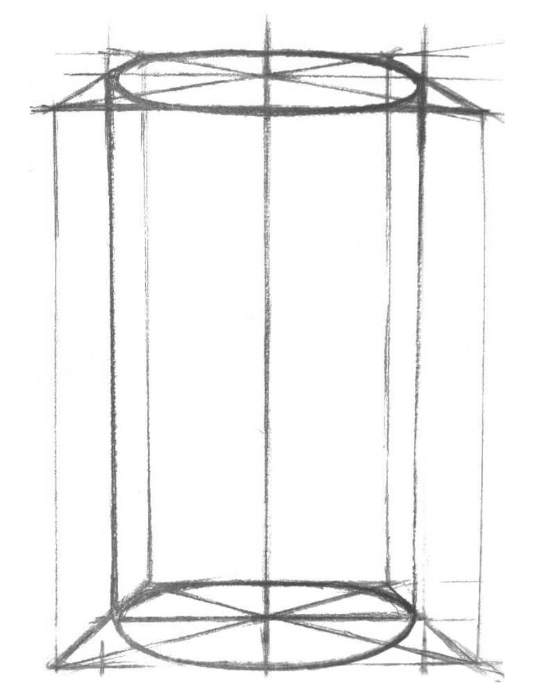 最简单的几何体素描画法步骤图片,如何画好素描几何体零基础