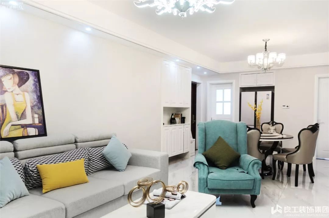 北辰奥园120㎡现代轻奢，给你一个有态度的家