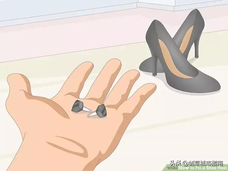 如何修复磨坏的鞋跟,如何修理鞋跟一边磨损