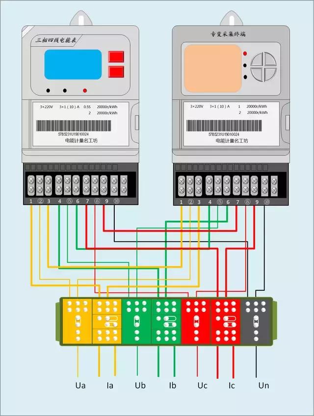互感器电能表的工作原理和接线,两个电能表共用互感器的接线方法