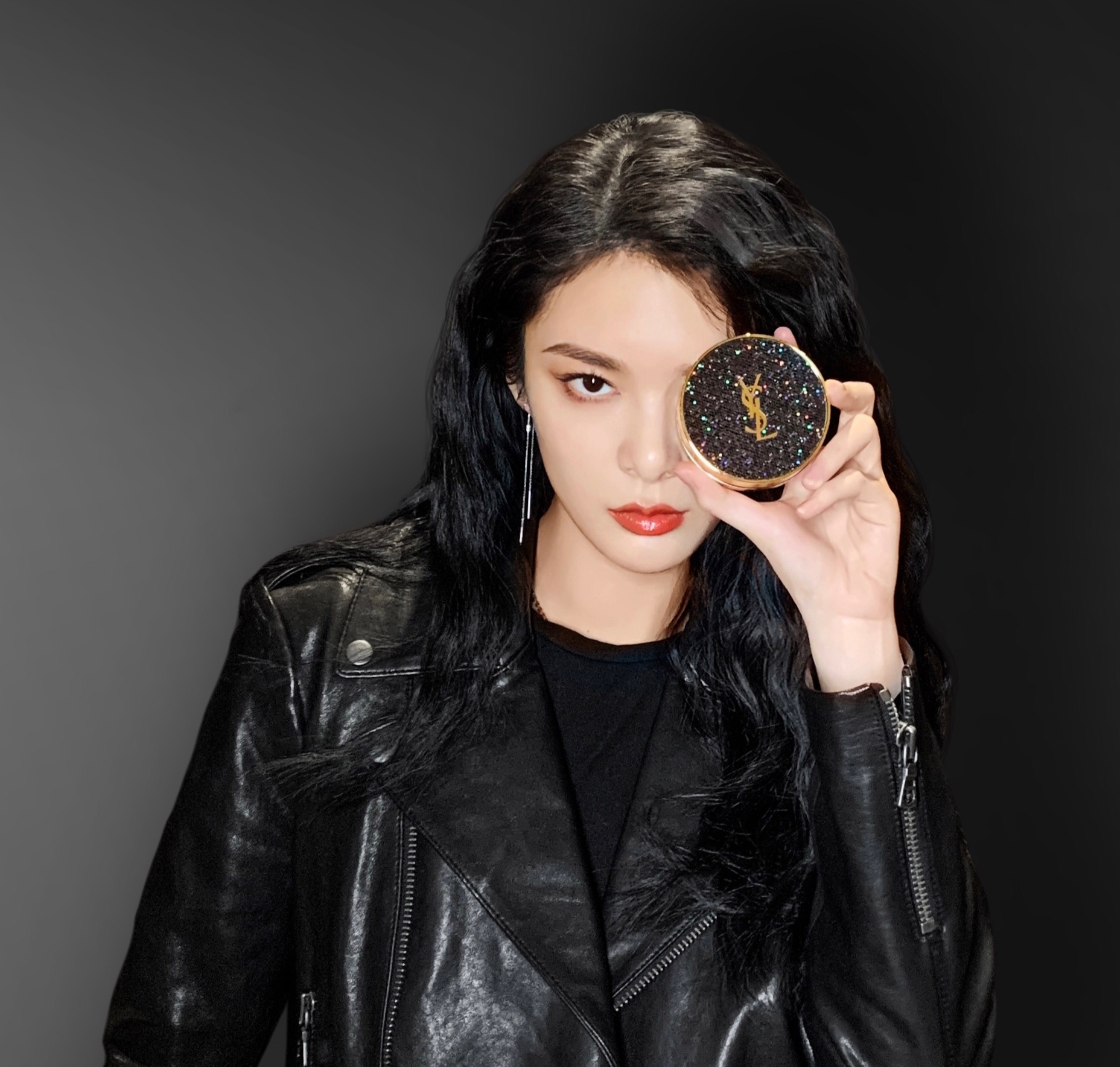 傅菁美艳动人,傅菁口红动图大全