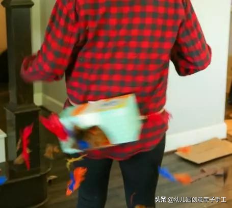 感恩节的游戏跟亲子手工,幼儿园感恩节家长开放日亲子游戏