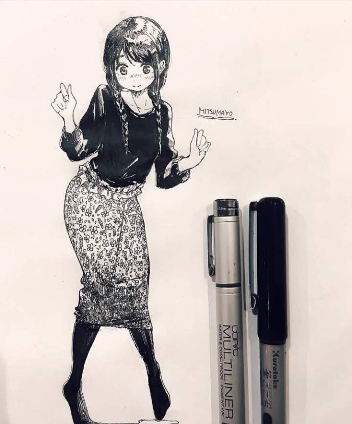 插画图片手绘简单黑白,插画黑白手绘ins涂鸦