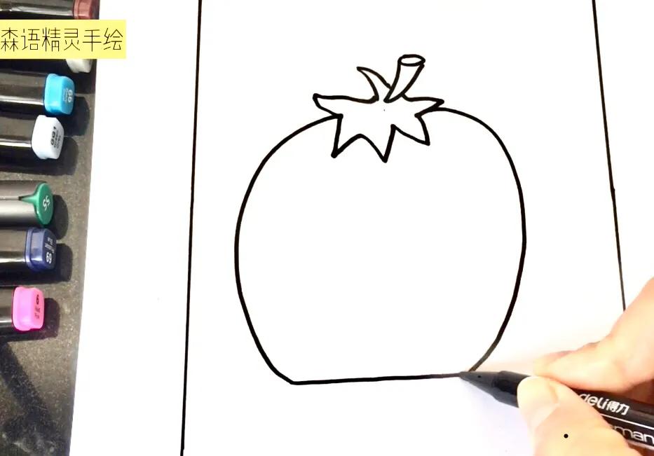 小舞和唐三用马克笔怎么画简笔画,初学画儿童简单的简笔画