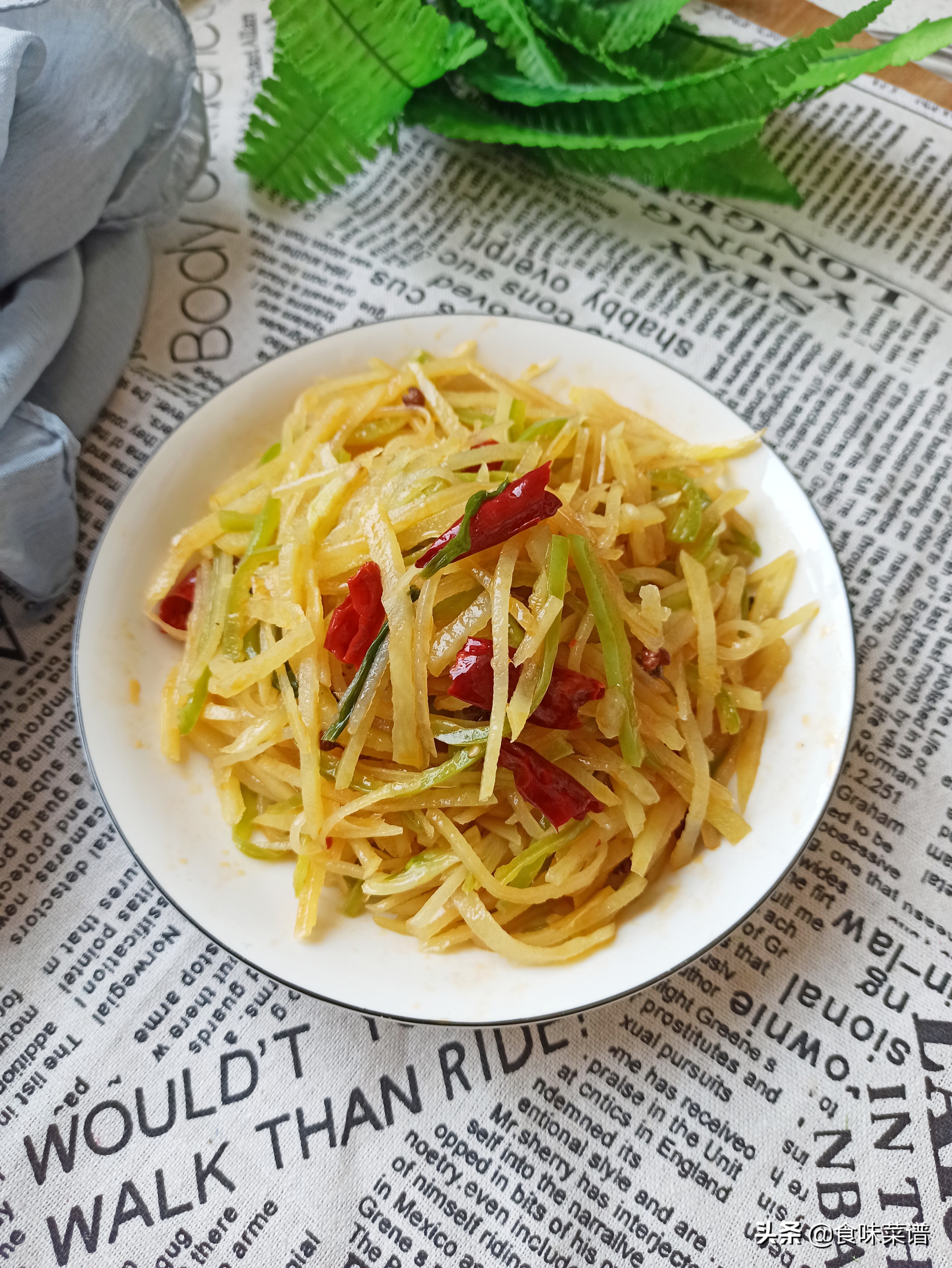 酸辣土豆丝用白醋不用香醋,土豆丝没有香醋放白醋可以吗