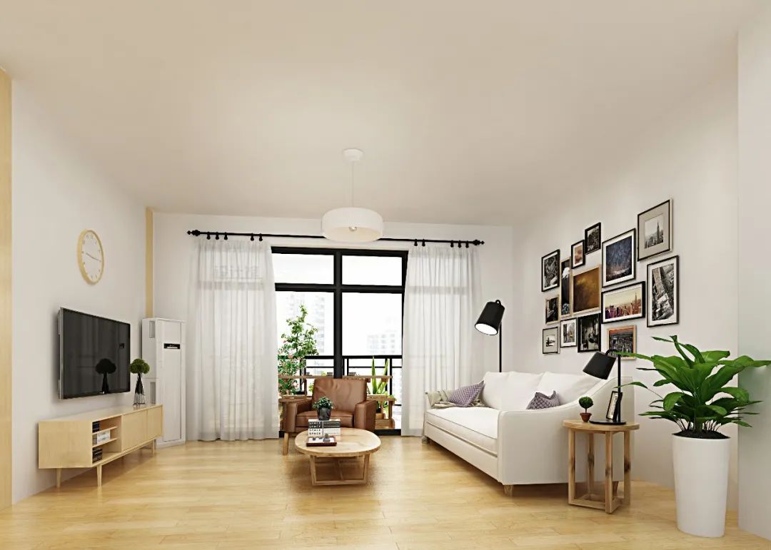 电视柜旁边空墙怎么装饰,电视柜做太大了边上放啥补救一下