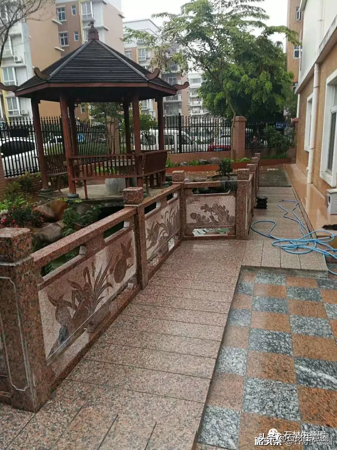 别墅大理石栏杆款式大全,别墅阳台栏杆温州石材