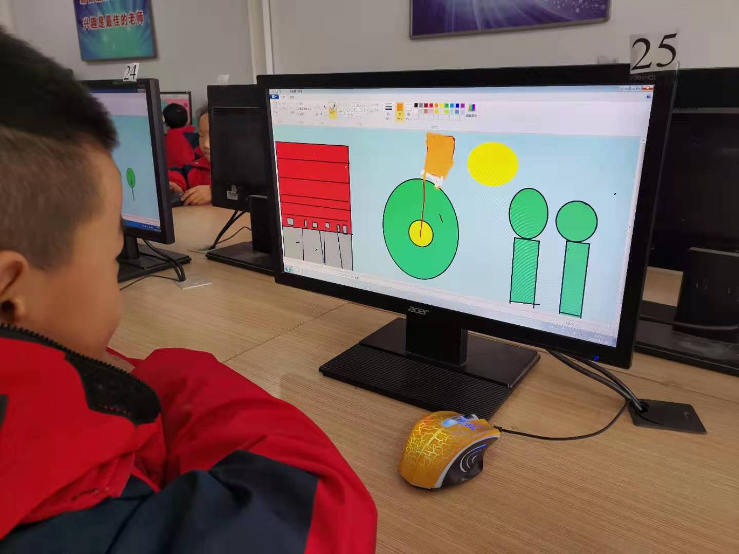 电脑绘画类作品征稿,电脑绘画展示设计