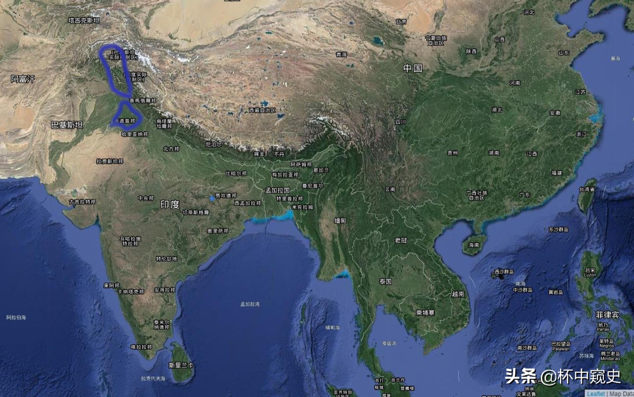一文看懂地缘冲突,印度的核心邦有哪些