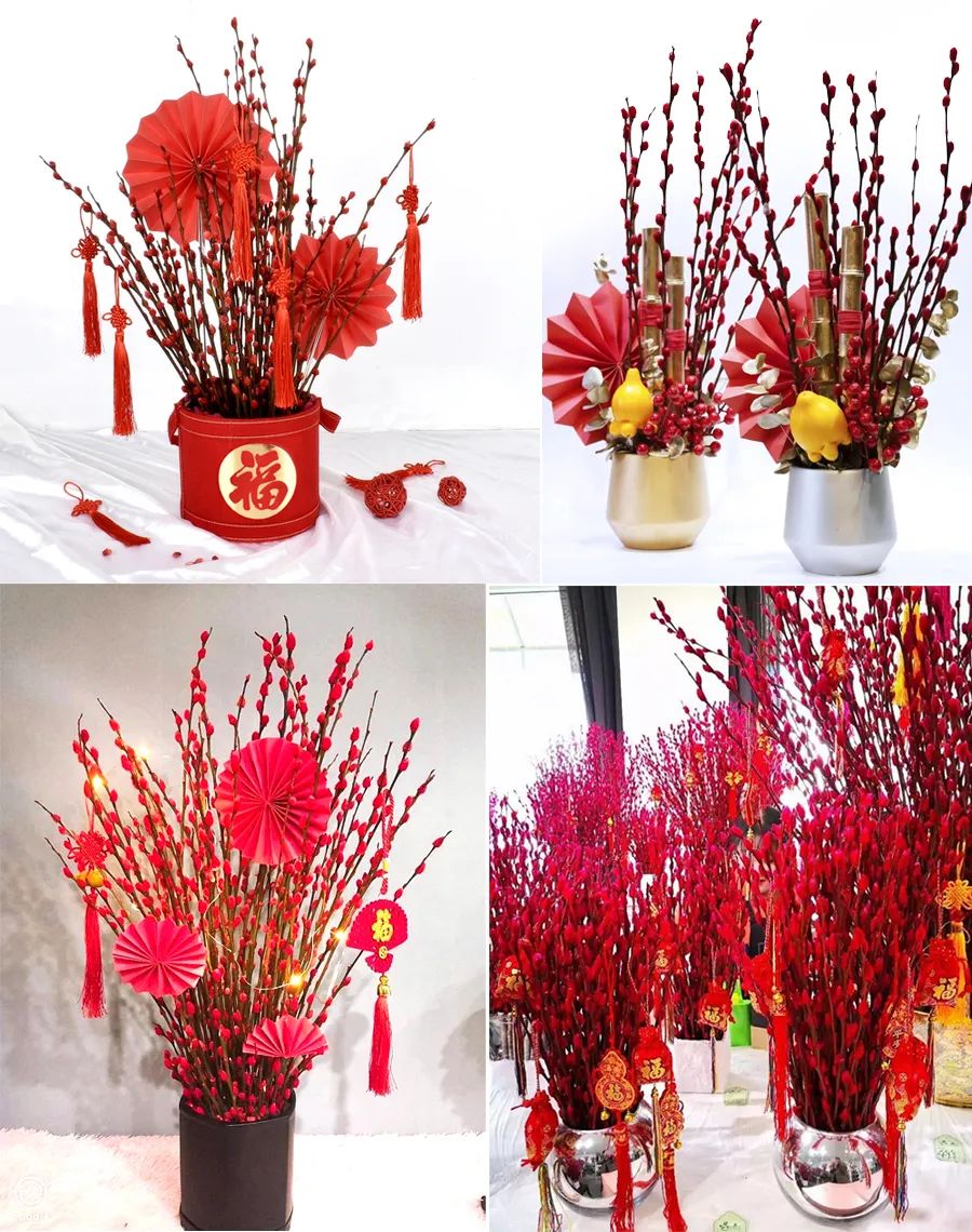 银柳到家儿童画,儿童画春季课题