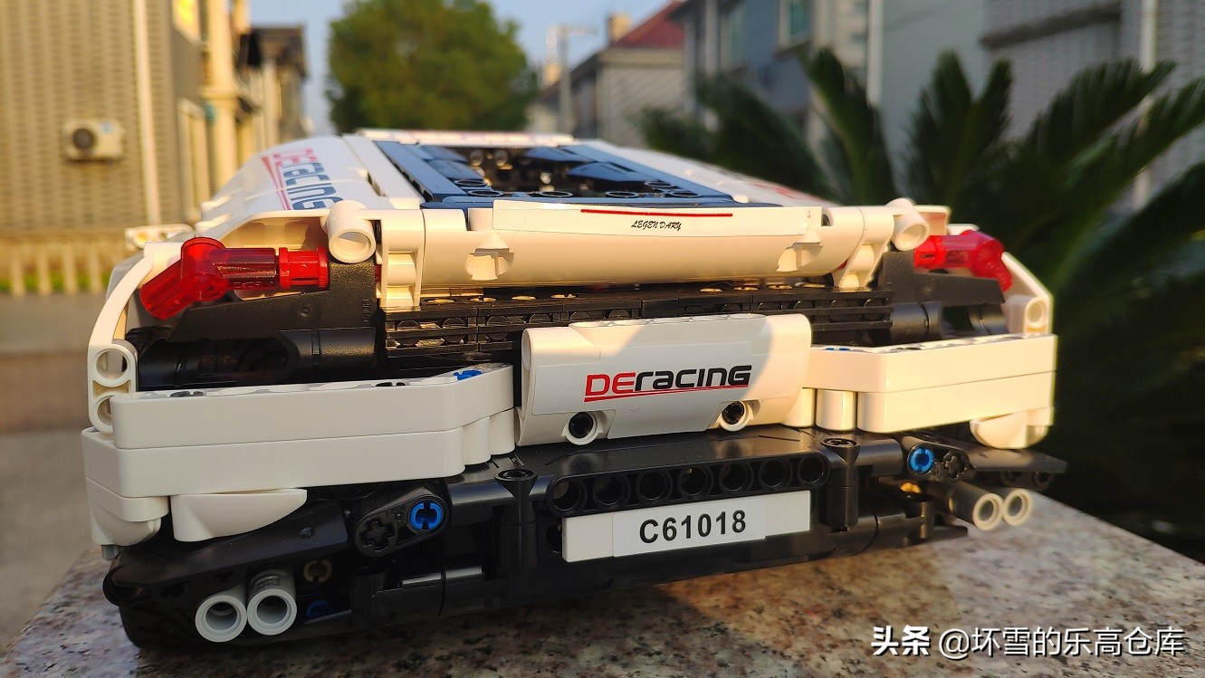 双鹰兰博基尼积木测评,积木跑车兰博基尼测评