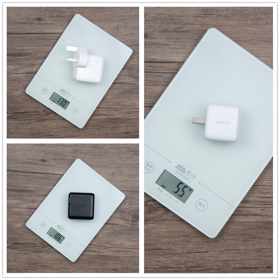 anker30w充电器对比苹果18w充电器,anker20w和苹果原装快充