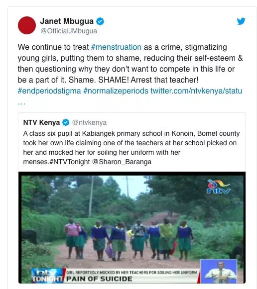 第一次来月经，14岁的她选择自杀：月经羞辱，伤害了多少女孩？