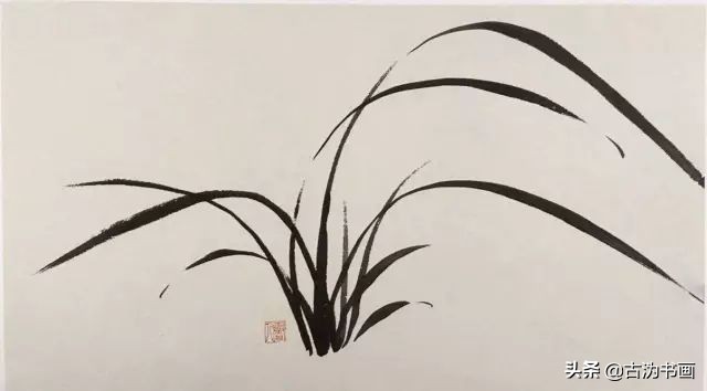 国画兰花技法讲解视频,徐湛国画兰花技法教学