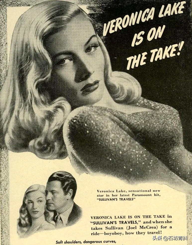 性感*物尤**维洛妮卡·莱可好莱坞唯一靠*猫猫躲**发型成名的女星