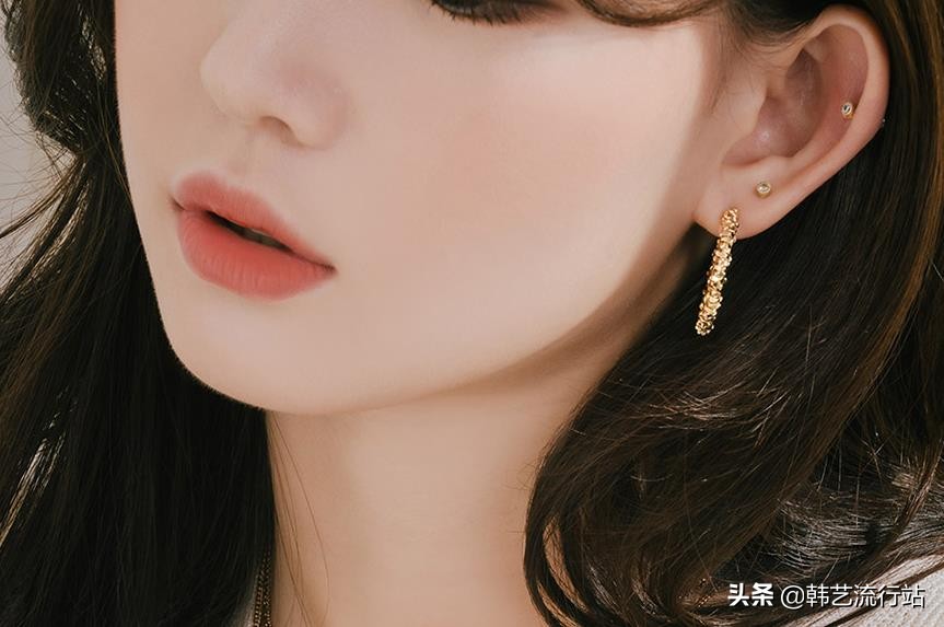 韩国耳环饰品高档气质,韩国低耳洞适合的耳环
