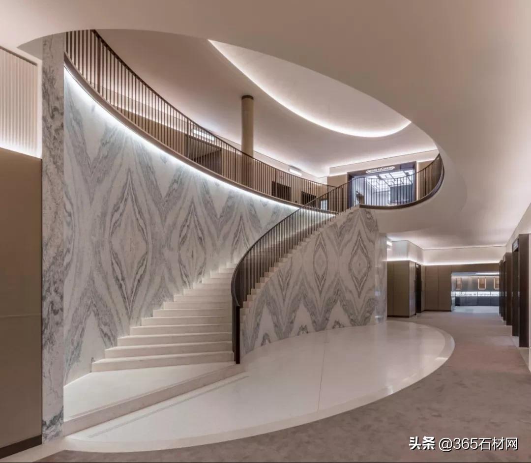 全球18家奢侈品店的大理石楼梯踏步欣赏，美哭了