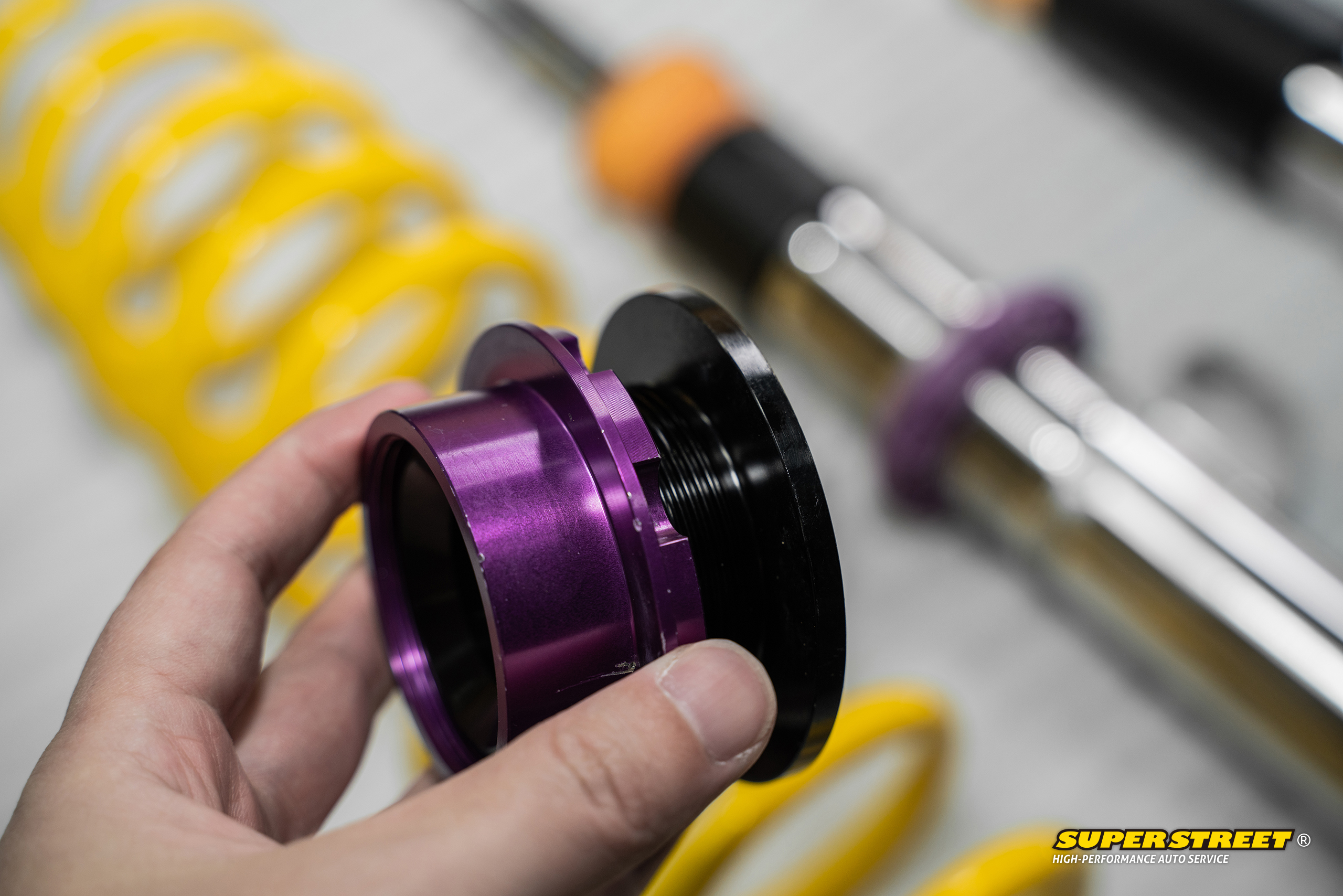 奥迪S3拆掉BILSTEINB16，换上KWV3绞牙避震，只想更舒适。