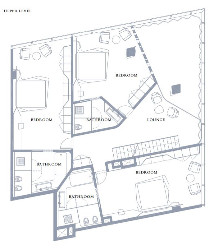 扎哈设计的迪拜酒店,扎哈迪拜综合体图片