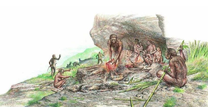 距今约200万年前的最早古人类化石,人类发现570万年前的脚印
