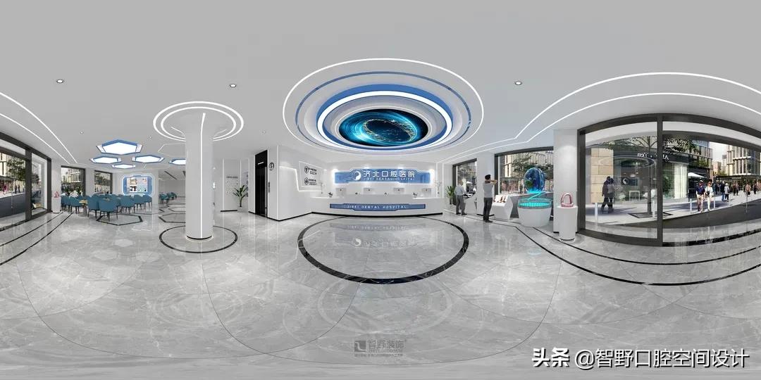 深圳市现代牙科诊所装修设计,济南市现代化口腔诊所装修设计